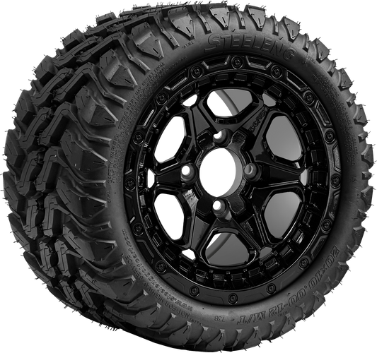 TR1202-WH1264 - 12 inch (BEAST) Grizzly Blk