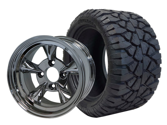 TR1203-WH1207 - 12 inch God Father Chrome