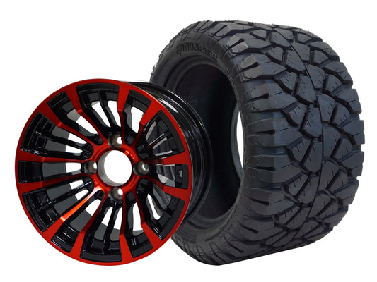 TR1203-WH1220 - 12 inch Matador Red-Blk