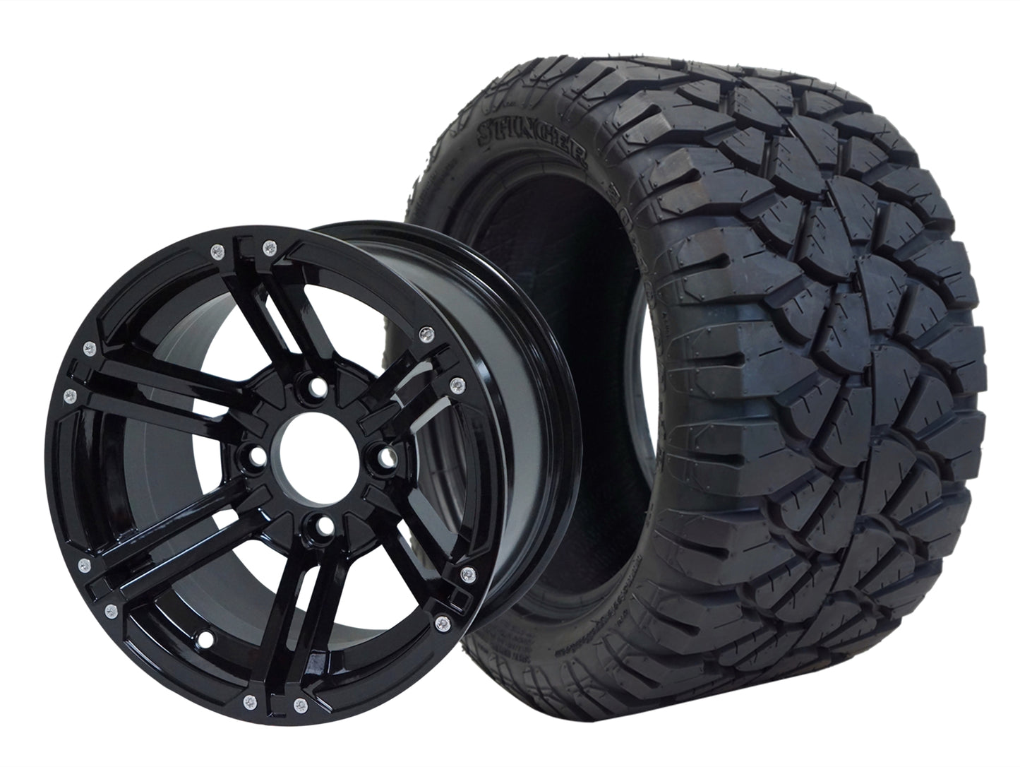 TR1203-WH1236 - 12 inch Terminator Blk