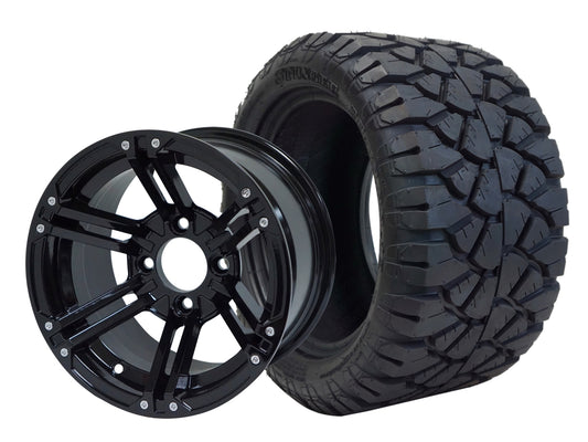 TR1203-WH1236 - 12 inch Terminator Blk