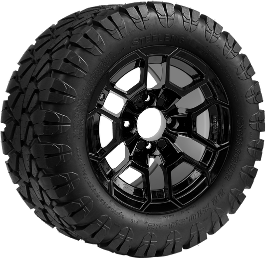 TR1203-WH1272 - 12 inch Talon Blk