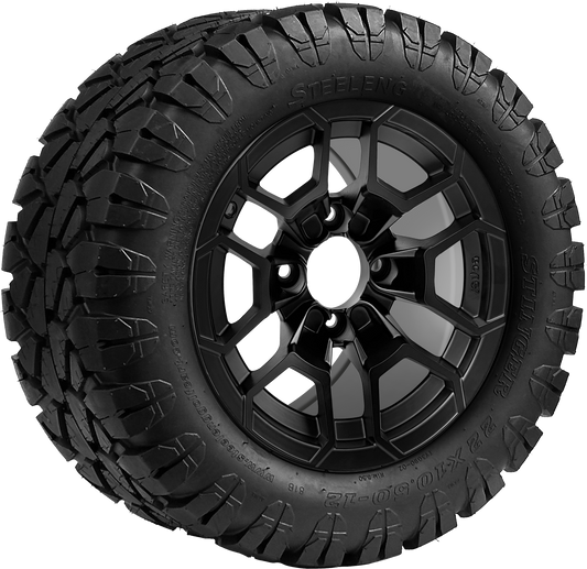 TR1203-WH1273 - 12 inch Talon Matte Blk