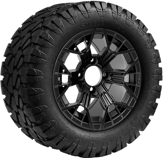 TR1203-WH1276 - 12 inch Mantis Matte Blk