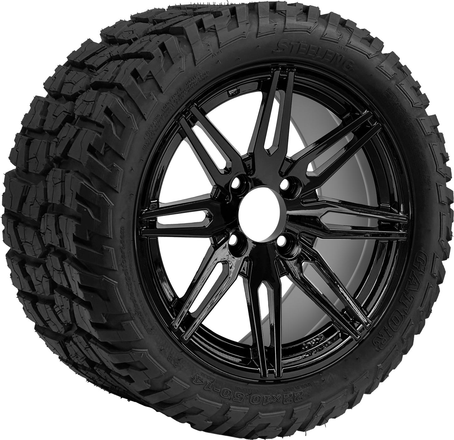 TR1401-WH1437 - 14 inch (BEAST) Lynx Blk