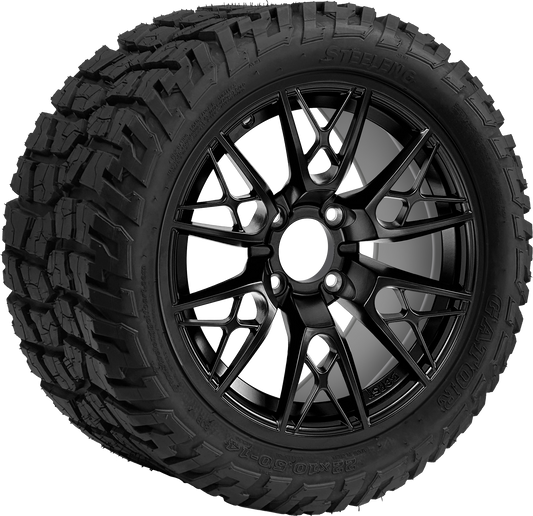 TR1401-WH1441 - 14 inch (BEAST) Saber Tooth Blk