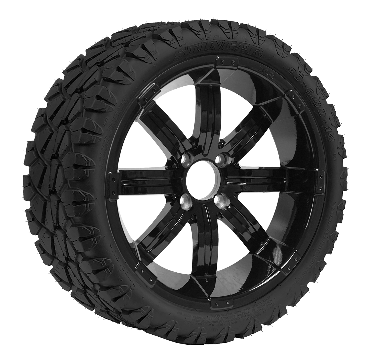 TR1402-WH1407 - 14 inch Tempest Blk