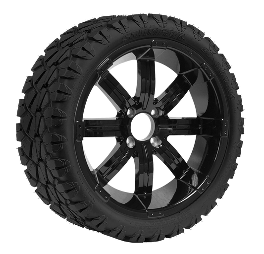 TR1402-WH1407 - 14 inch Tempest Blk