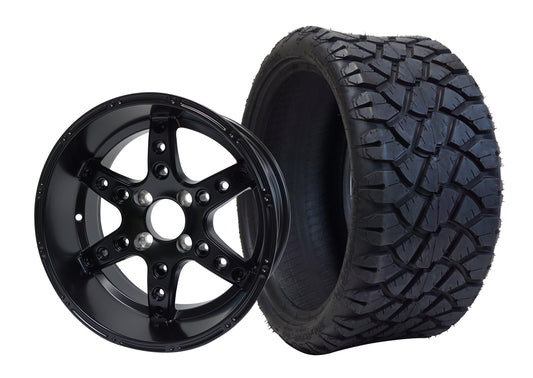 TR1402-WH1412 - 14 inch Turbine Matte Blk