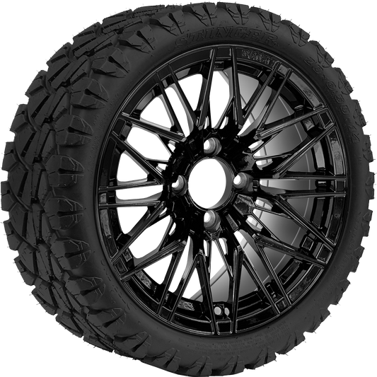 TR1402-WH1436 - 14 inch (BEAST) Hornet Blk