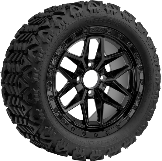 TR1403-WH1430 Widow Blk