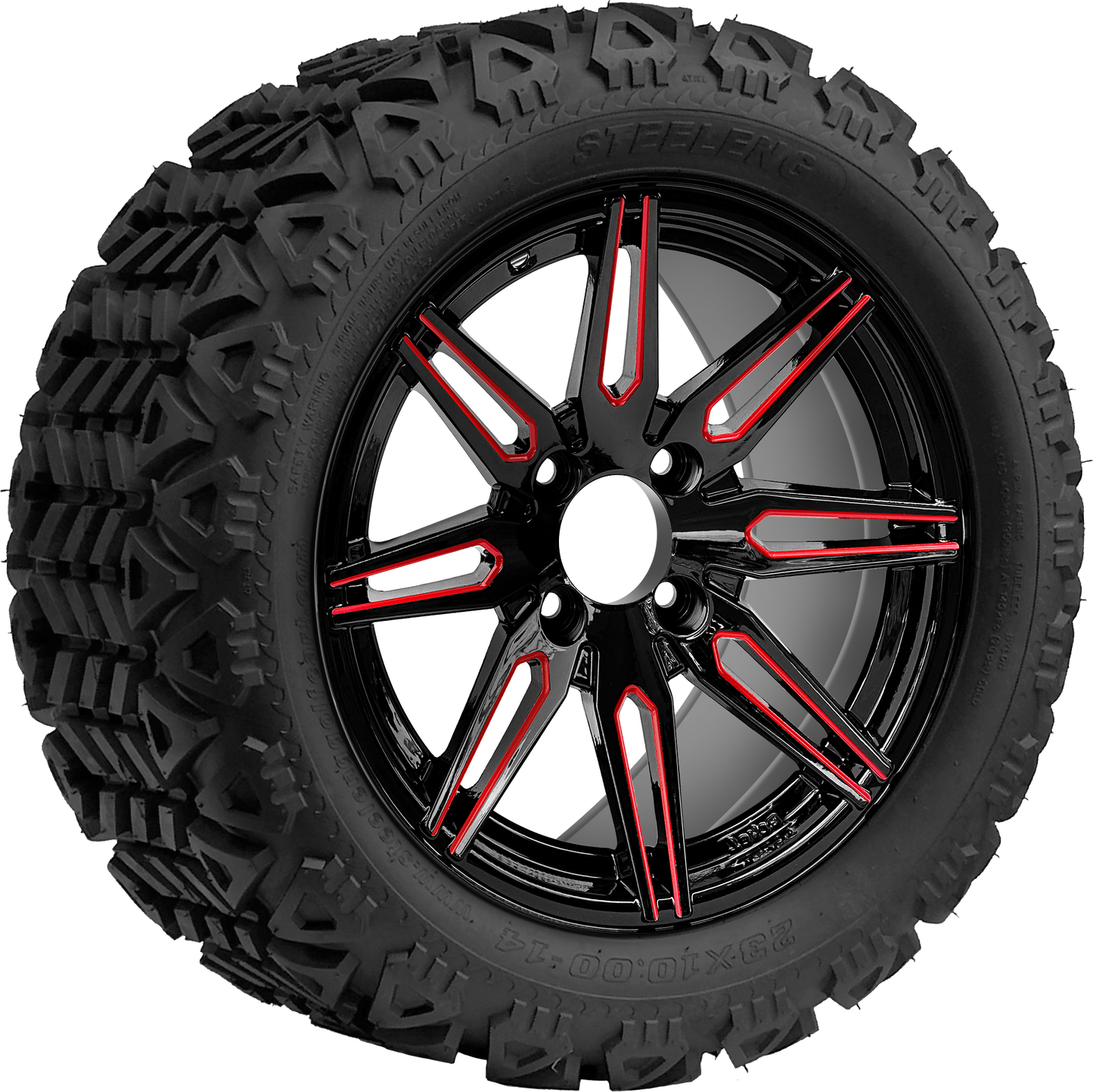 TR1403-WH1439 Lynx Red-Blk