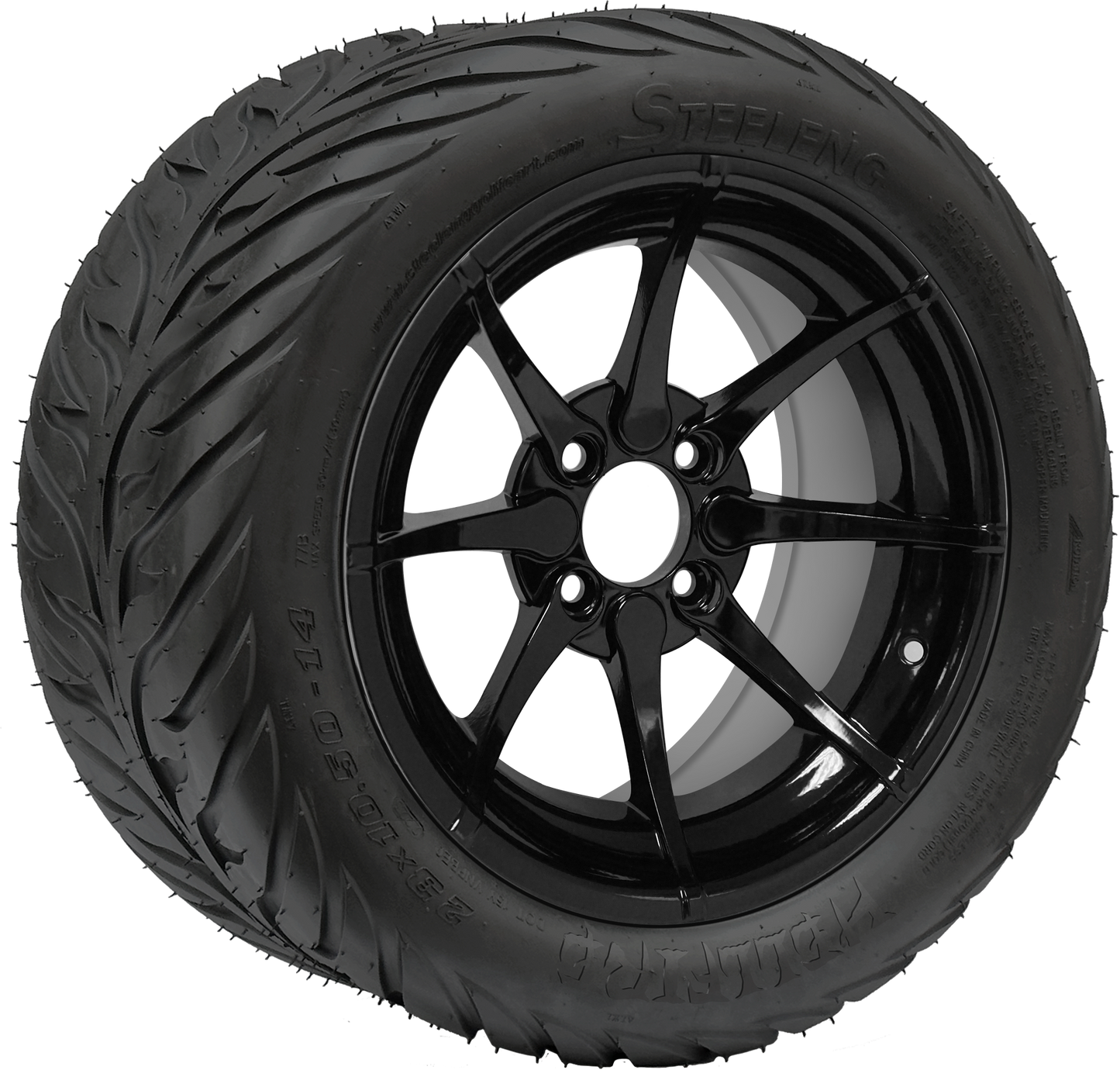 TR1406-WH1401 - 14 inch Hydra Blk