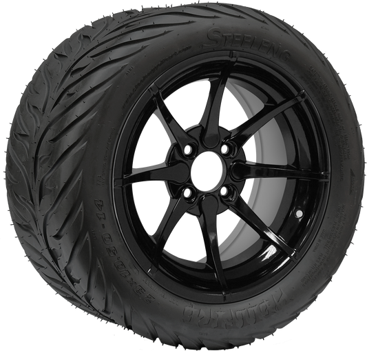 TR1406-WH1401 - 14 inch Hydra Blk