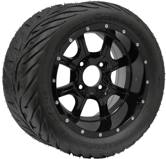 TR1406-WH1403 - 14 inch Night Stalker Blk