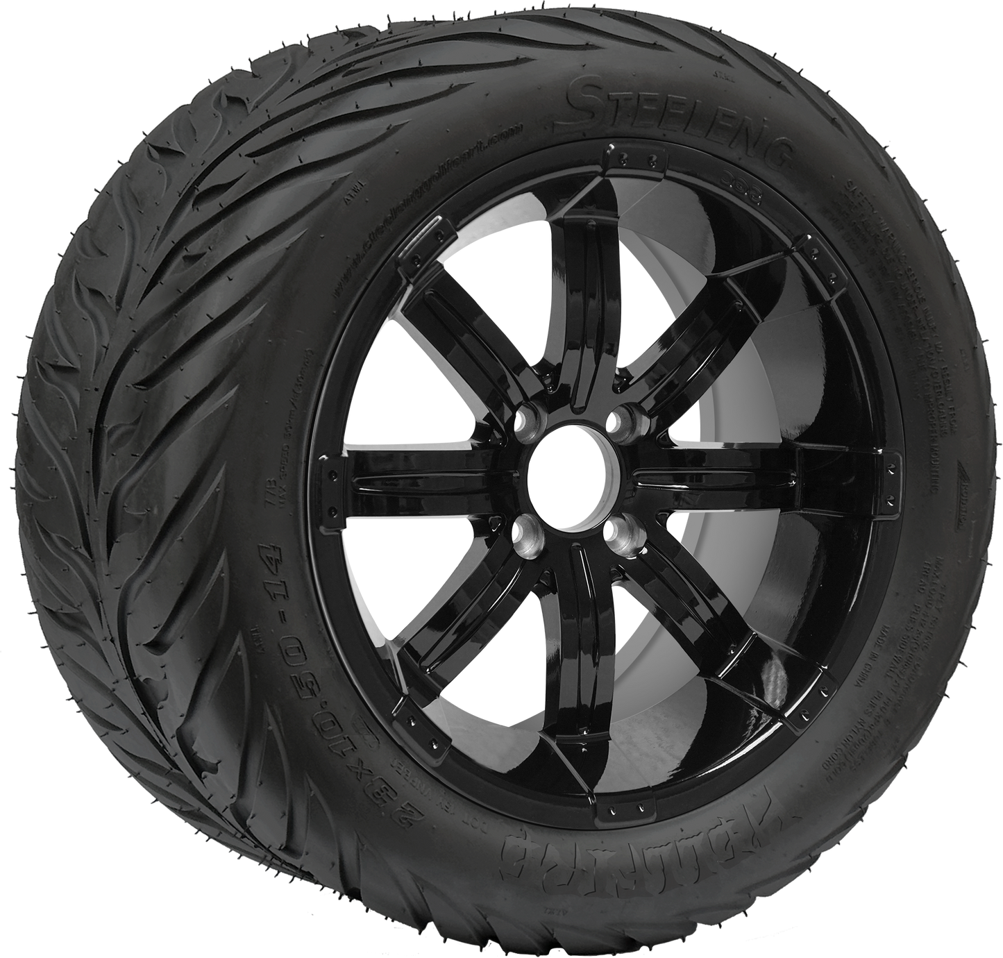 TR1406-WH1407 - 14 inch Tempest Blk