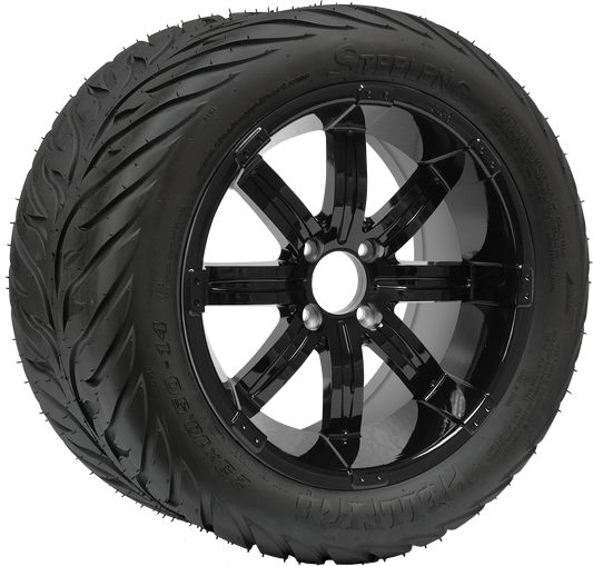 TR1406-WH1407 - 14 inch Tempest Blk