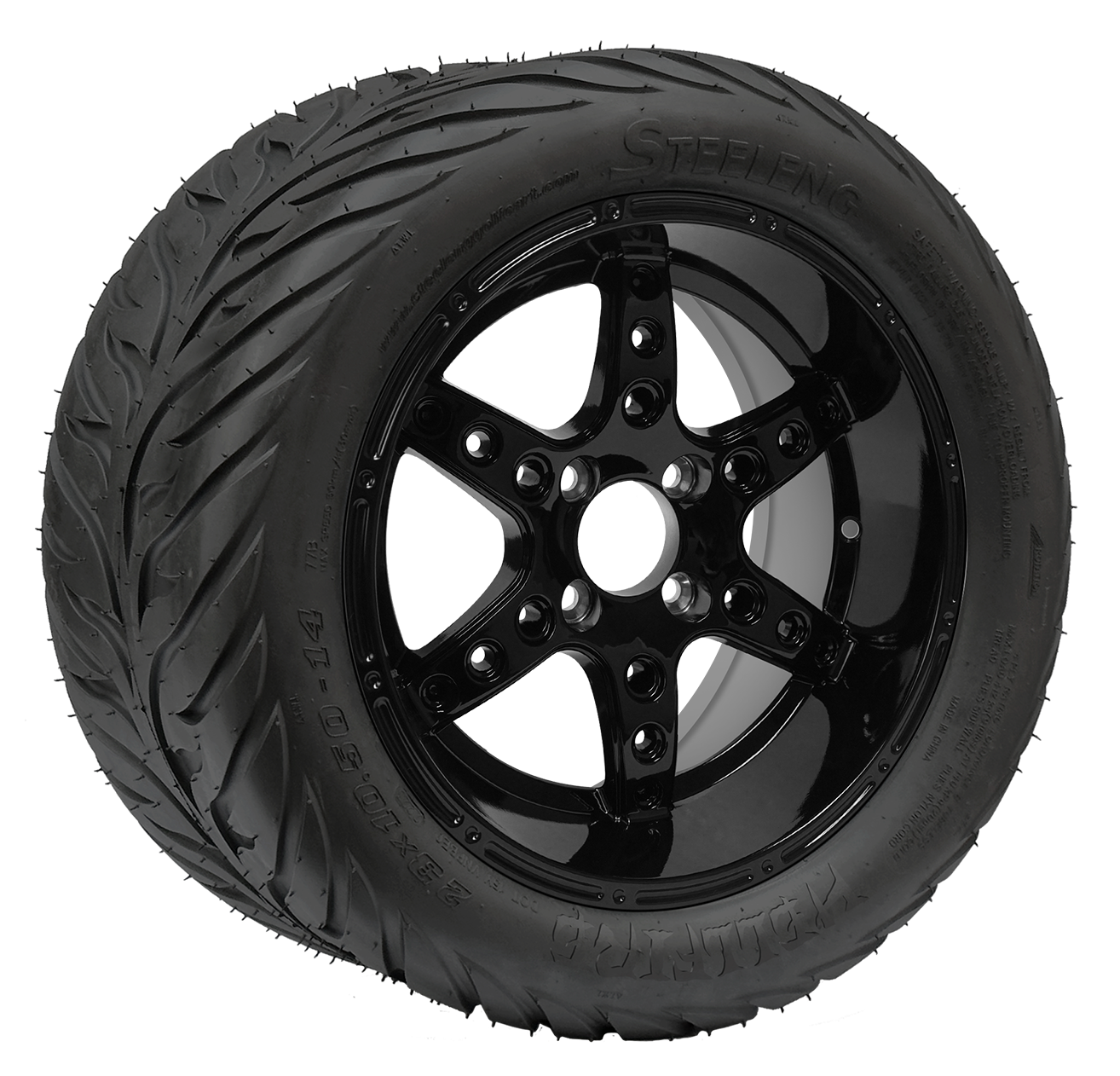 TR1406-WH1411 - 14 inch Turbine Blk