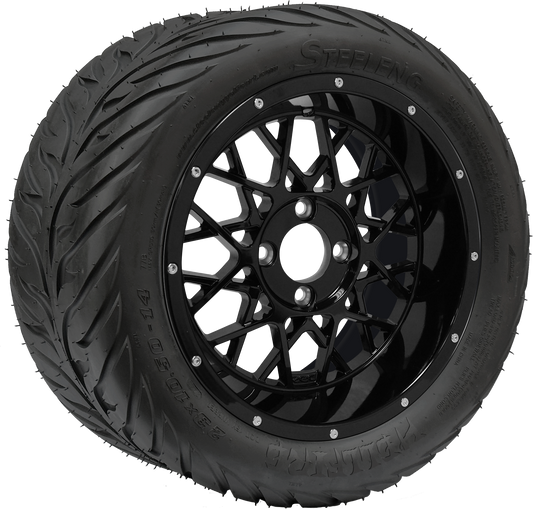TR1406-WH1420 - 14 inch Venom Blk