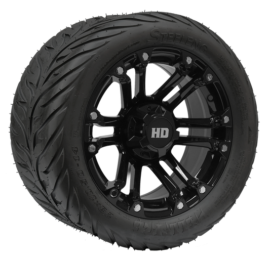 TR1406-WH1423 - 14 inch Rhino Blk