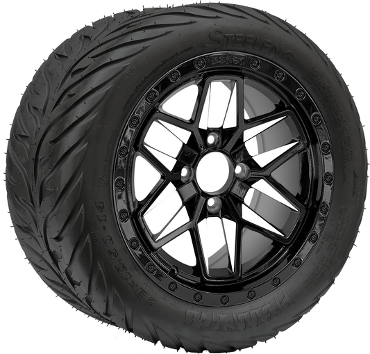 TR1406-WH1437 - 14 inch (BEAST) Widow White