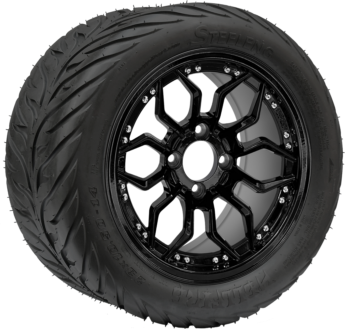 TR1406-WH1444 - 14 inch (BEAST) Scorpion Blk