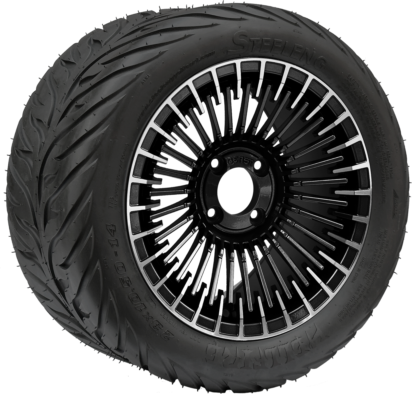 TR1406-WH1452 - 14 inch (BEAST) Piranha MB