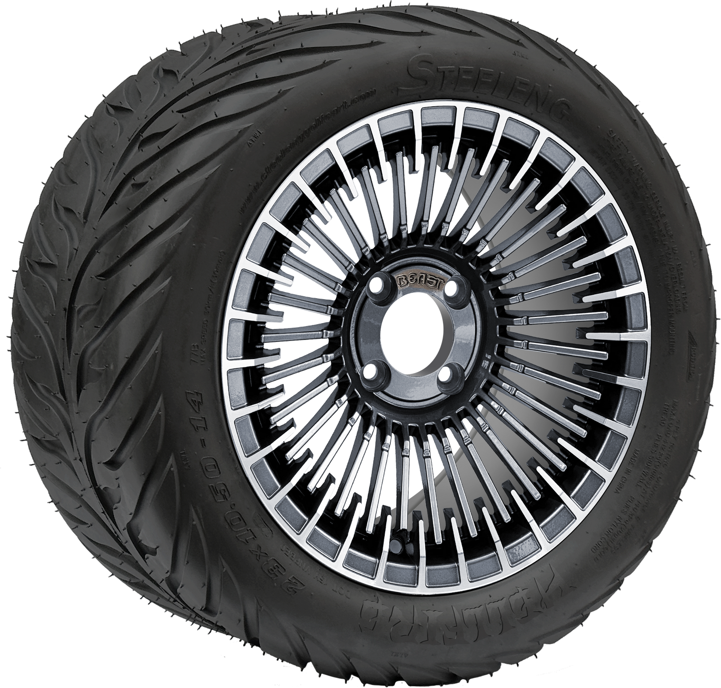 TR1406-WH1453 - 14 inch (BEAST) Piranha GM