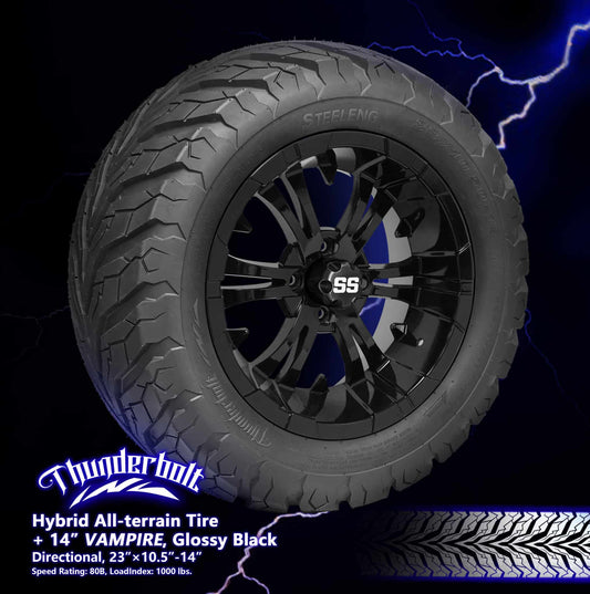 https://dealers.steelenggolfcart.com/wp-content/uploads/2025/04/TR1407-WH1414-Vampire-Black-Thunder-Bolt-scaled.jpg