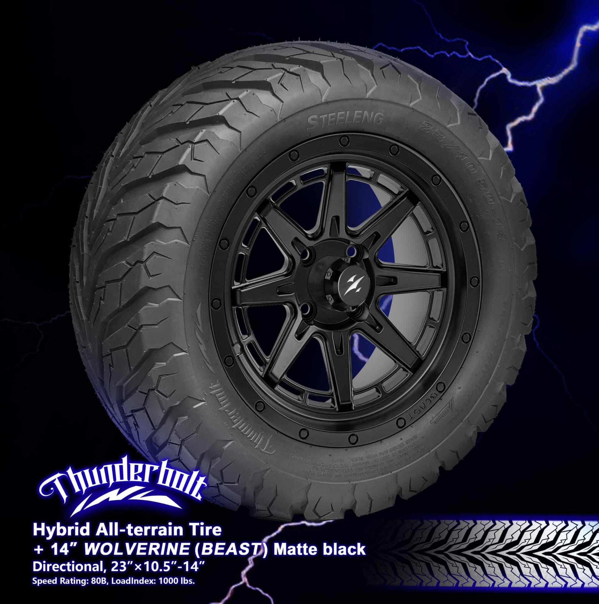https://dealers.steelenggolfcart.com/wp-content/uploads/2025/04/TR1407-WH1448-Wolverine-Matte-Blk-Thunder-Bolt-scaled.jpg