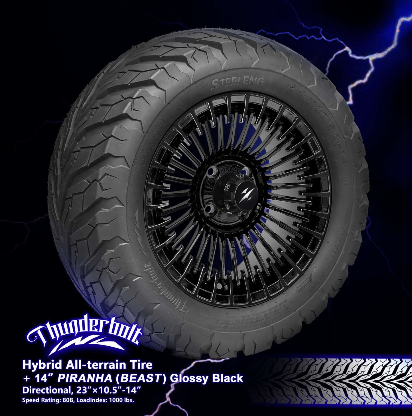 https://dealers.steelenggolfcart.com/wp-content/uploads/2025/04/TR1407-WH1454-Piranha-Black-Thunder-Bolt-scaled.jpg