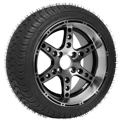 https://dealers.steelenggolfcart.com/wp-content/uploads/2023/12/TR1480-WH1428-SGC-14-Turbine-Machined-Black-Wheel-Aluminum-Ally-STEELENG-205-30-14-QH-Low-Profile-Tire-DOT-approved.png