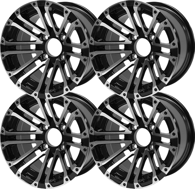 https://dealers.steelenggolfcart.com/wp-content/uploads/2024/02/WH1424-set-of-4-Lancer-Machined-Black.png