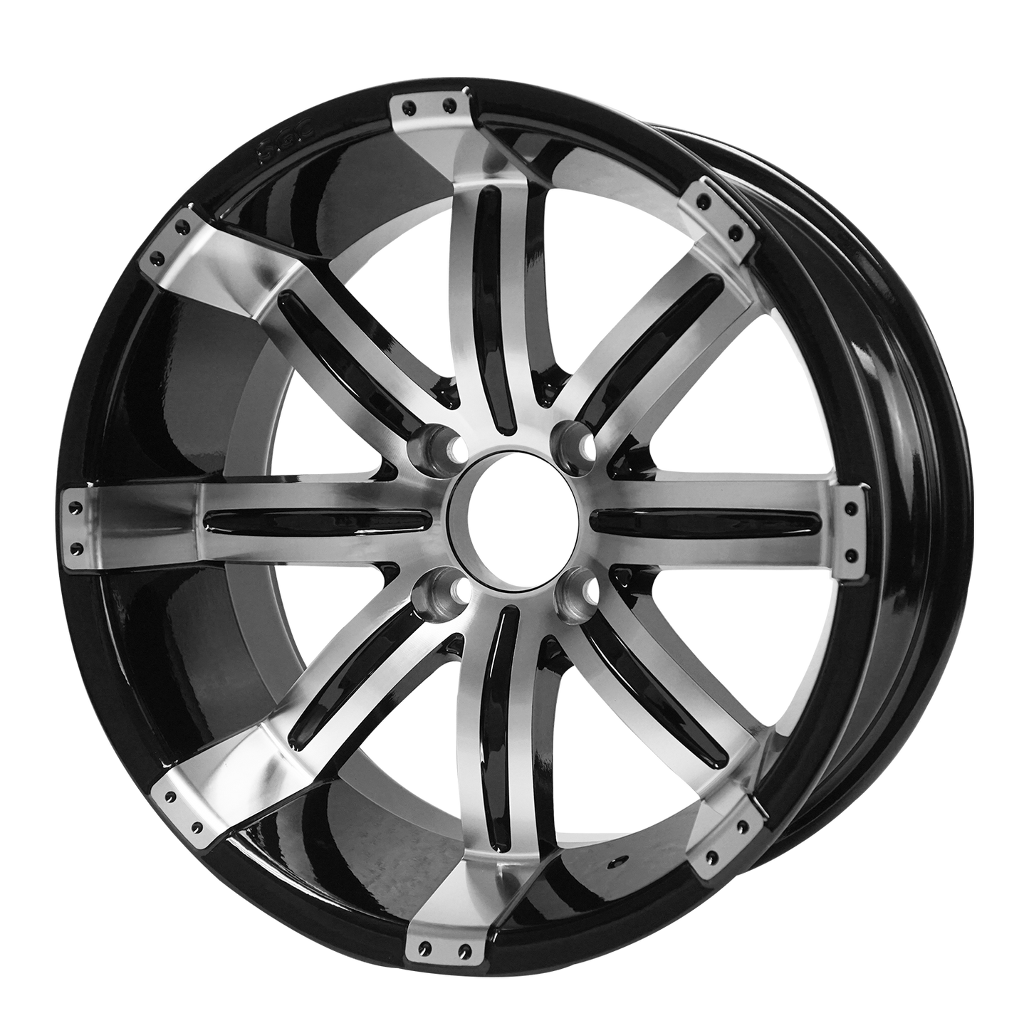 15" TEMPEST-MACHINED/BLACK