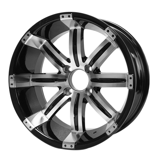 15" TEMPEST-MACHINED/BLACK